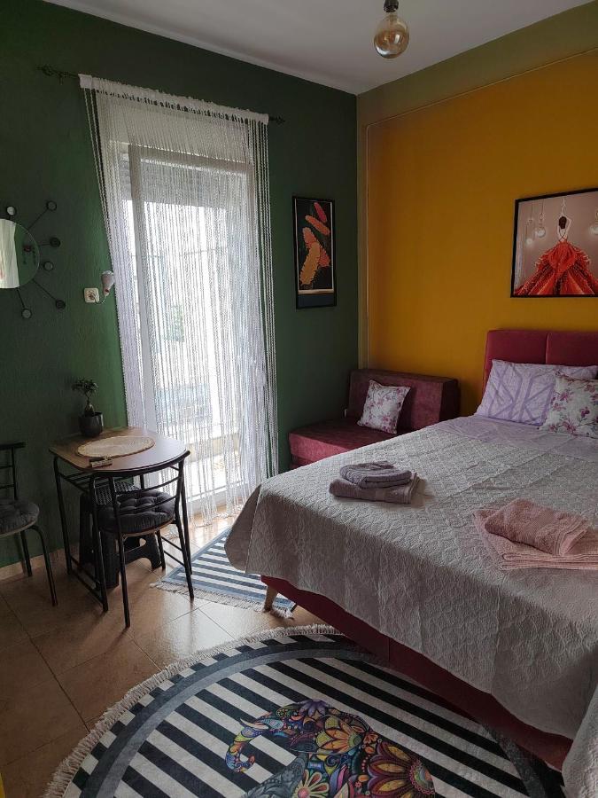 Φιλοξενία1 Apartment ดรามา ภายนอก รูปภาพ